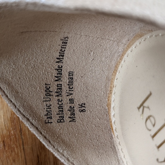 Kelly & Katie Nude Shimmer Ankle Strap Heels Size 8.5 - Picture 9 of 13